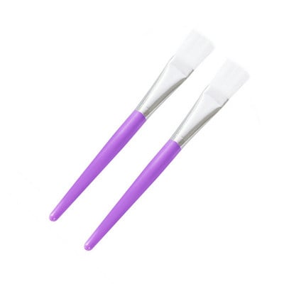 2 buc Perii profesionale de machiaj Perie pentru mască de față Perie pentru amestecarea noroiului Cosmetice faciale Frumusețe Instrumente de îngrijire a pielii Brochas Para Maquillaje