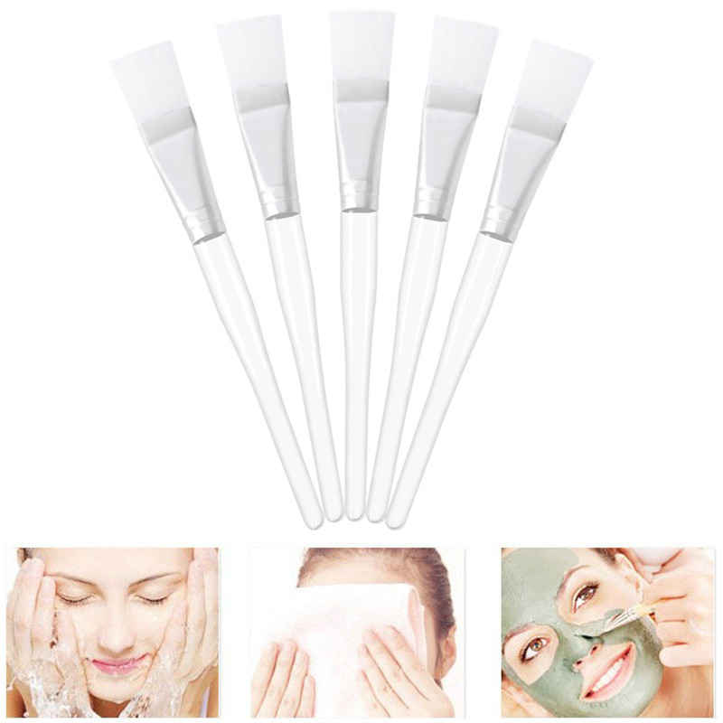 2 buc Perii profesionale de machiaj Perie pentru mască de față Perie pentru amestecarea noroiului Cosmetice faciale Frumusețe Instrumente de îngrijire a pielii Brochas Para Maquillaje