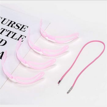 Fashion 4 Styles Thrush Card Eyebrow Shaper Kit Στένσιλ φρυδιών Επαναχρησιμοποιήσιμο φορητό καλλυντικά Αξεσουάρ ομορφιάς Εργαλεία μακιγιάζ