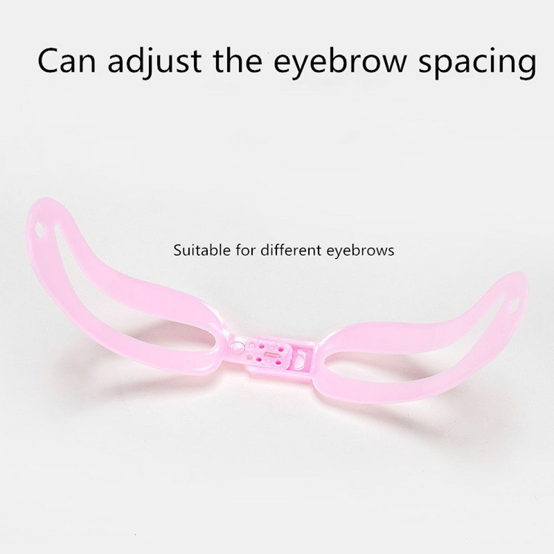 Fashion 4 Styles Card Thrush Set za oblikovanje obrva Šablone za obrve Prijenosna kozmetika za višekratnu upotrebu Kozmetički dodaci Alati za šminkanje