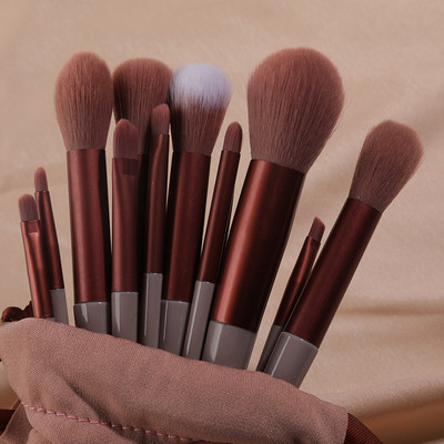 FLD Green Makeup Brushes Profesionalna puder sjenilo Kabuki četkica za šminkanje Beauty Tool Brochas De Maquillaje