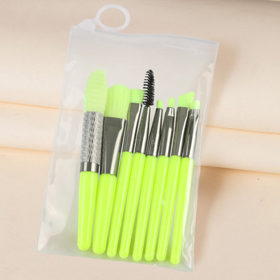 FLD Green Makeup Brushes Profesionalna puder sjenilo Kabuki četkica za šminkanje Beauty Tool Brochas De Maquillaje