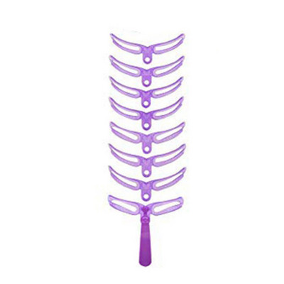 8PCS Šablona za šminkanje za oblikovanje obrva Kit šablona za oblikovanje obrva DIY Šablona za obrve za višekratnu upotrebu 8 u 1 oblikovanje obrva