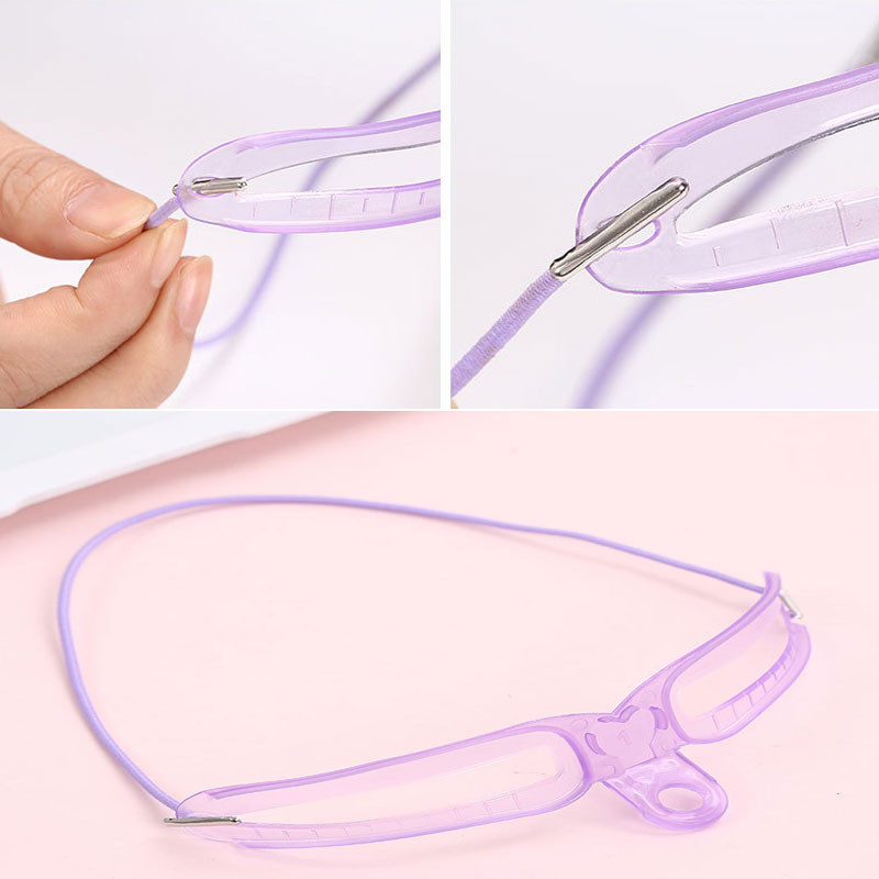 8PCS Šablona za šminkanje za oblikovanje obrva Kit šablona za oblikovanje obrva DIY Šablona za obrve za višekratnu upotrebu 8 u 1 oblikovanje obrva