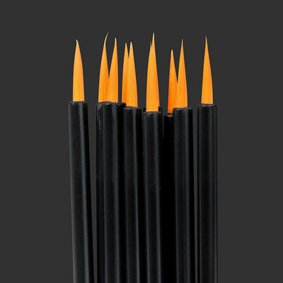 GLAMLASH 50 buc Perie de machiaj pentru eyeliner de unică folosință Baghetă pentru fard de ochi Perie cosmetică Extensie de gene Instrumente de machiaj pentru frumusețe pentru femei