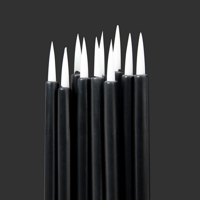 GLAMLASH 50 buc Perie de machiaj pentru eyeliner de unică folosință Baghetă pentru fard de ochi Perie cosmetică Extensie de gene Instrumente de machiaj pentru frumusețe pentru femei