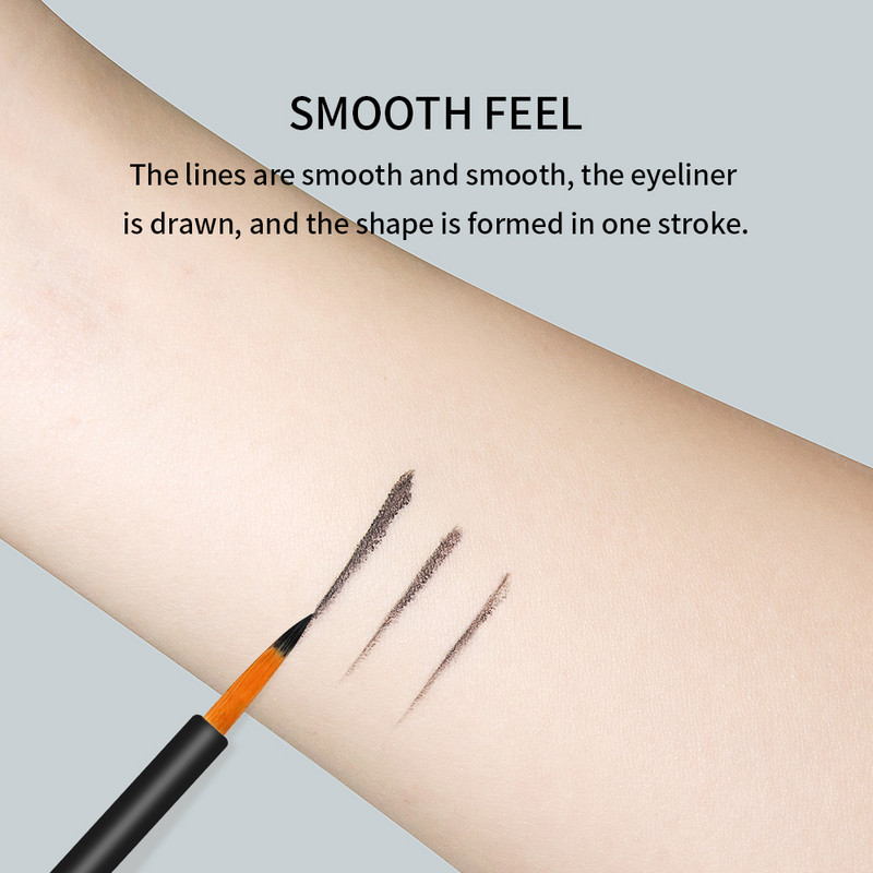 GLAMLASH 50 buc Perie de machiaj pentru eyeliner de unică folosință Baghetă pentru fard de ochi Perie cosmetică Extensie de gene Instrumente de machiaj pentru frumusețe pentru femei