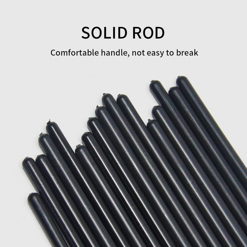 GLAMLASH 50 buc Perie de machiaj pentru eyeliner de unică folosință Baghetă pentru fard de ochi Perie cosmetică Extensie de gene Instrumente de machiaj pentru frumusețe pentru femei