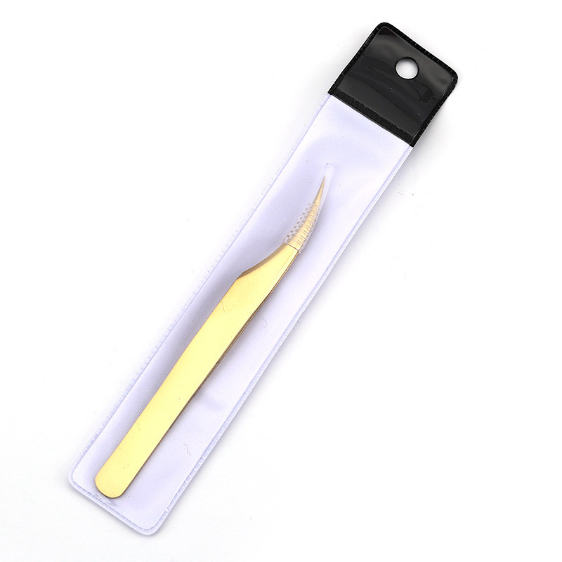 Pensetă pentru extensii pentru gene Pensetă pentru gene superhard din oțel inoxidabil Pensetă antistatică de înaltă precizie Instrument de extensie a genelor