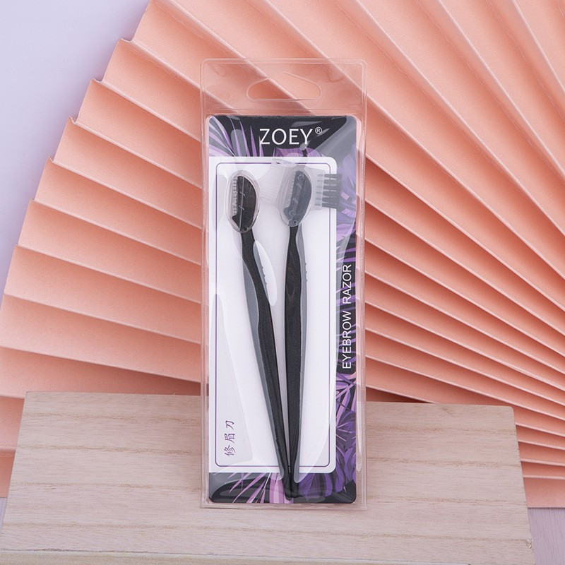 Nou Autocolante nețesute pentru sprâncene Autocolante populare europene și americane pentru sprâncene 24 artefact Cuțit pentru sprâncene Perie pentru sprâncene din latex