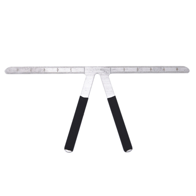 DIY Sprâncene Riglă Shaper Sprâncene Machiaj Ajutor Echilibrare Stencil Măsură Machiaj Tatuaj Riglă Șablon fierbinte Nou Make Up Sturd Tools