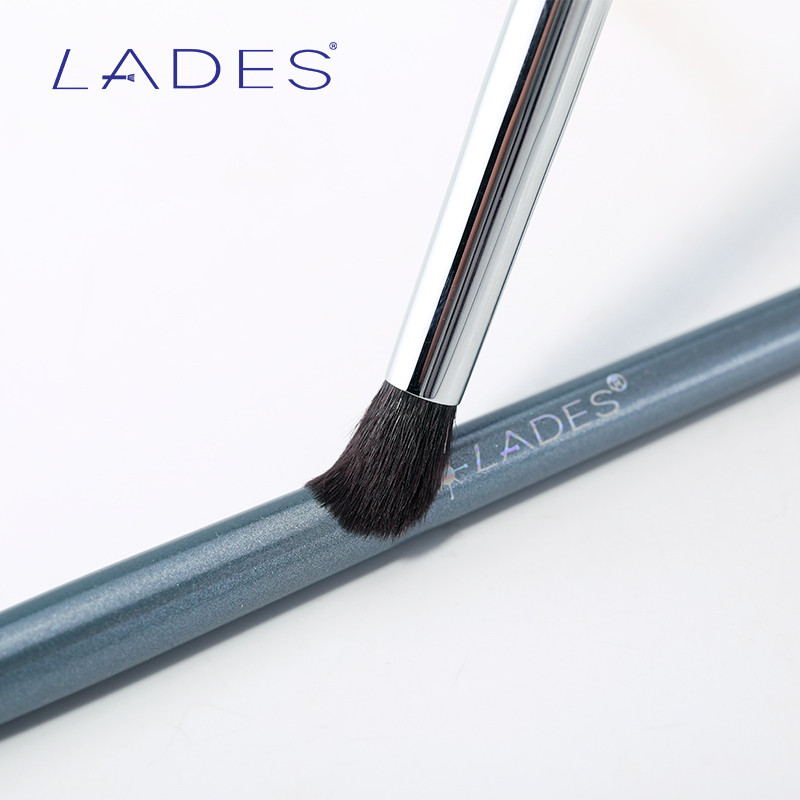 LADES L18 Set de pensule de machiaj pentru ochi singuri, fard de pleoape, corector profesional, amestecarea frumuseții buzelor, instrumente pentru perie de machiaj, păr de capră