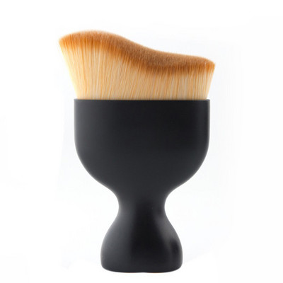 1PC S Shape Blush Makeup Brush Contour Foundation Loose Powder Brush Многофункционални четки за грим Kabuki кисточки для макияжа