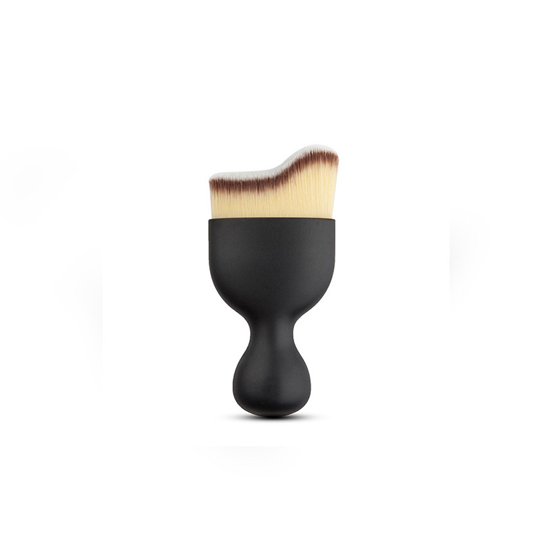 1PC S Shape Blush Makeup Brush Contour Foundation Loose Powder Brush Многофункционални четки за грим Kabuki кисточки для макияжа