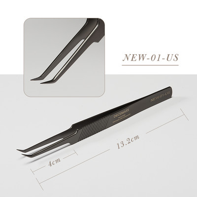 Pensetă pentru extensie de gene de tip nou DeceMars.