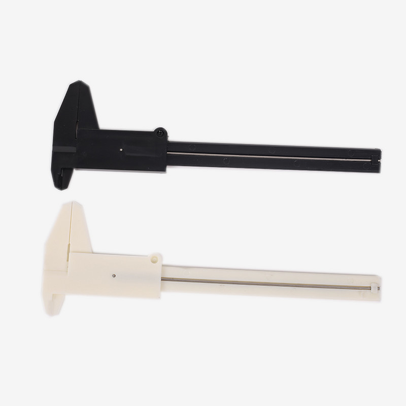 Biomaser διπλής κλίμακας συρόμενος μετρητής φρυδιών χάρακας τατουάζ Μόνιμο μακιγιάζ Τατουάζ φρυδιών Χάρακας μέτρησης Εργαλεία μέτρησης δαγκάνα