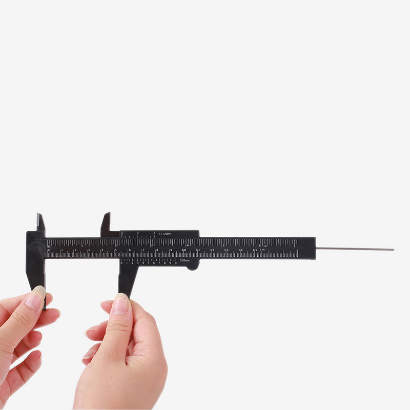 Biomaser διπλής κλίμακας συρόμενος μετρητής φρυδιών χάρακας τατουάζ Μόνιμο μακιγιάζ Τατουάζ φρυδιών Χάρακας μέτρησης Εργαλεία μέτρησης δαγκάνα