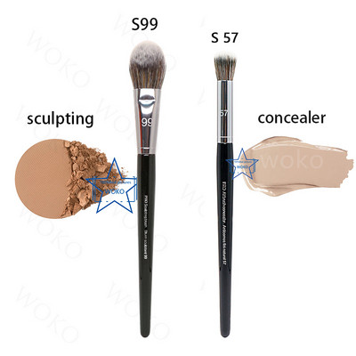 S #99 PRO Sculpting Blush Sminkecset Pirosító Sminkefék Pirosító Kontúrozás Kiemelő púder Kozmetikai eszközök