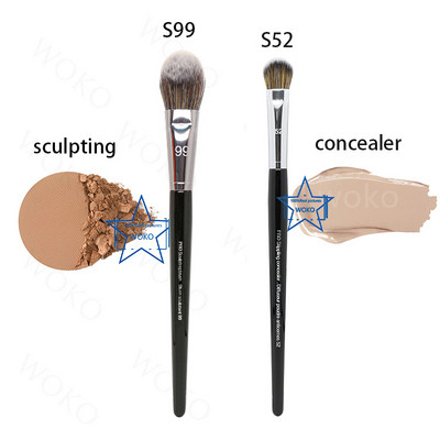 S #99 PRO Sculpting Blush Sminkecset Pirosító Sminkefék Pirosító Kontúrozás Kiemelő púder Kozmetikai eszközök