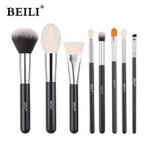 BEILI 8-10 KOM Kistovi za šminku Podloga za puder Highlight Korektor za miješanje sjenila Set četkica za šminku pinceaux de maquillage