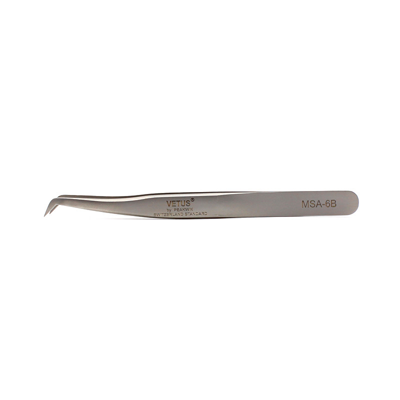 VETUS NEW MSA-6B Eyelash Tweezer 3D/6D Volume Eyelash Extension Blooming Tweezers Fan Lash Tweezer