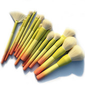 Pro Gradient Color 14db sminkecset készlet puha kozmetikai púder keverő alapozó szemhéjpúder pirosító ecsetkészlet Sminkeszközök