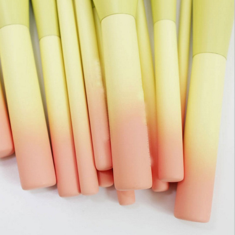 Pro Gradient Color 14db sminkecset készlet puha kozmetikai púder keverő alapozó szemhéjpúder pirosító ecsetkészlet Sminkeszközök