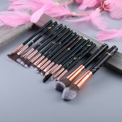 KOSMETYKI 5/10/15Pcs Πινέλα Μακιγιάζ Σετ εργαλείων Cosmetic Powder Eye Shadow Foundation Blush Blending Beauty Make Up Brush Maquiagem