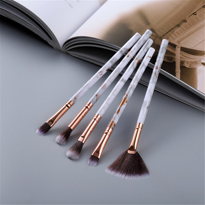 KOSMETYKI 5/10/15Pcs Πινέλα Μακιγιάζ Σετ εργαλείων Cosmetic Powder Eye Shadow Foundation Blush Blending Beauty Make Up Brush Maquiagem