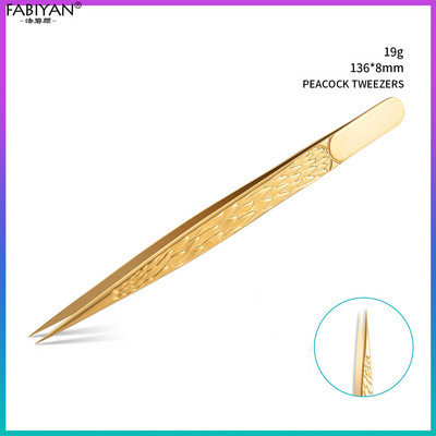 Cleste Pensetă Oțel inoxidabil Nail Art Strasuri Cristal Paiete Sclipici Ridicarea bumbac Manichiură Pedichiură Instrumente de curățat