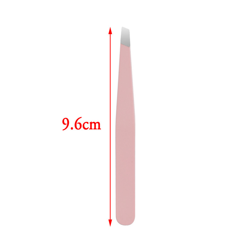 3 buc. Pensete profesionale pentru sprancene Vârf cu vârf din oțel inoxidabil/Vârf înclinat/Vârf plat Set de instrumente de machiaj pentru îndepărtarea părului