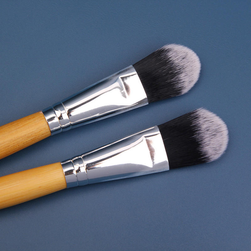 Perie pentru mască facială DIY Perie aplicatoare moi Perie de bambus pentru amestecarea noroiului facial Amestecare perie moale pentru machiaj pentru modelare DIY Instrument de machiaj