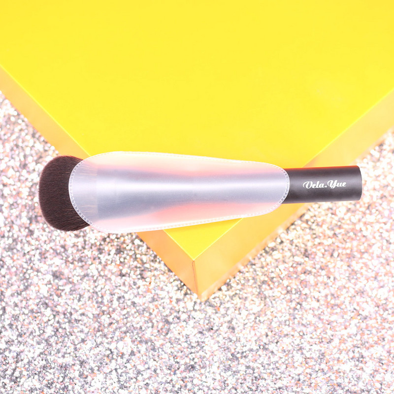 Vela.Yue Cheek Finish Brush Face Blush Foundation Highlighter Contouring Blending Pensule de machiaj Aplicator de frumusețe