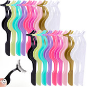 10/30 buc Pensetă pentru gene Clip pentru sprâncene ondulator Pensetă pentru gene false Pense pentru îndepărtarea clemelor auxiliare Instrumente de machiaj