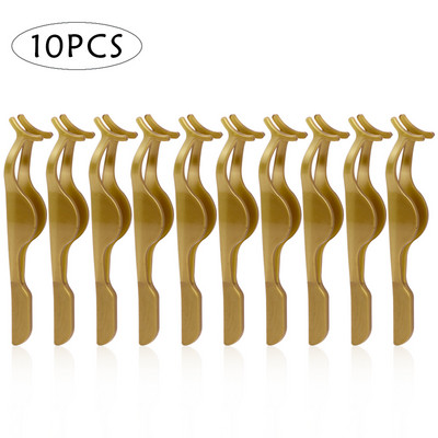 10/30 buc Pensetă pentru gene Clip pentru sprâncene ondulator Pensetă pentru gene false Pense pentru îndepărtarea clemelor auxiliare Instrumente de machiaj