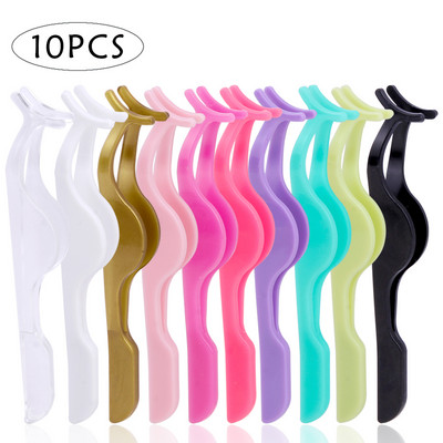 10/30 buc Pensetă pentru gene Clip pentru sprâncene ondulator Pensetă pentru gene false Pense pentru îndepărtarea clemelor auxiliare Instrumente de machiaj