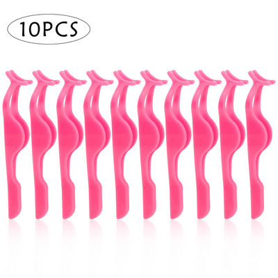 10/30 buc Pensetă pentru gene Clip pentru sprâncene ondulator Pensetă pentru gene false Pense pentru îndepărtarea clemelor auxiliare Instrumente de machiaj