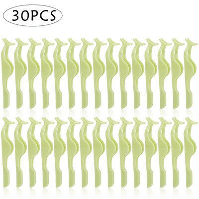 10/30 buc Pensetă pentru gene Clip pentru sprâncene ondulator Pensetă pentru gene false Pense pentru îndepărtarea clemelor auxiliare Instrumente de machiaj