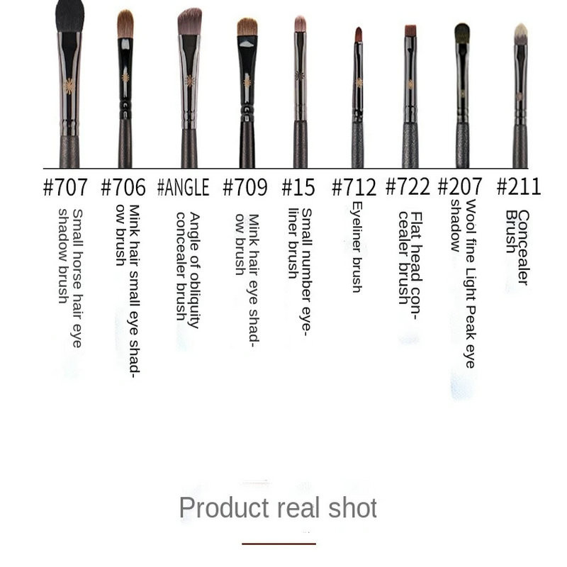 pensule profesionale de machiaj Picasso pensule pentru fond de ten pensule pentru fard de pleoape pensule pentru fond de ten instrumente de înfrumusețare perie pentru păr de capră