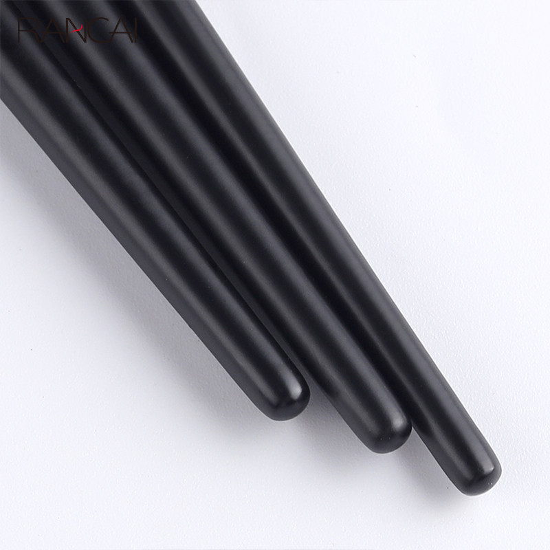 Pensule de machiaj RANCAI Set 3 buc. Fard de pleoape Umbra de nas Păr moale Cosmetice de față Amestecare Perie de umbrire Seturi de instrumente de frumusețe