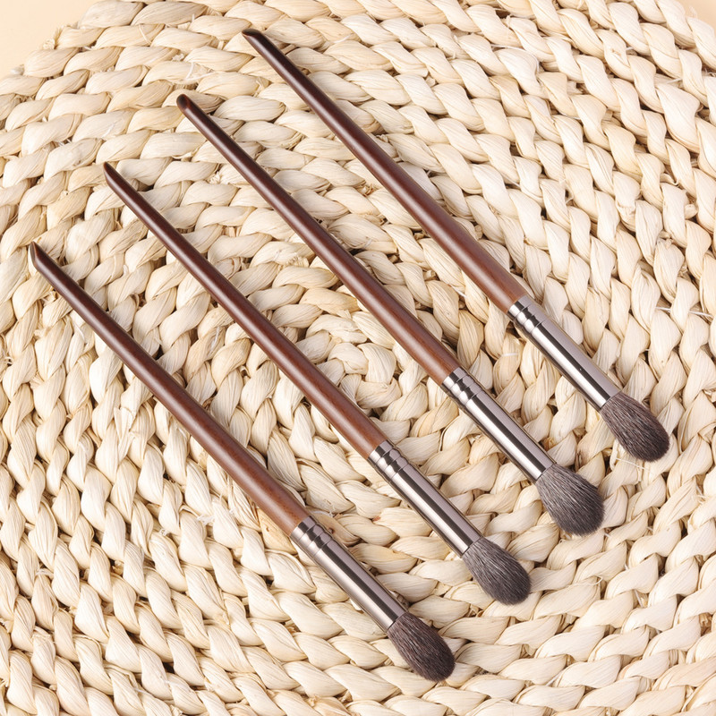 OVW 1 vnt Didelis maišomas šepetėlis ožkos plaukų kupolo formos makiažo šepečiai Daugiafunkcis profesionalus kosmetinis makiažo įrankis akių šešėliams