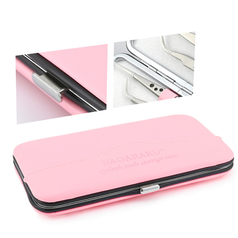 Kit de set de extensii pentru gene cu pensete NAGARAKU Ventilatoare cu volum mega din oțel inoxidabil de mare precizie Instrumente pentru aplicarea genelor