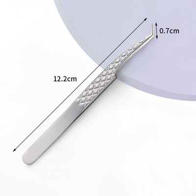 Szempillahosszabbító csipesz klasszikus szempillákhoz Easy Fan Lash Russian Volume Eyelashes Nagy pontosságú csipesz egyedi logó