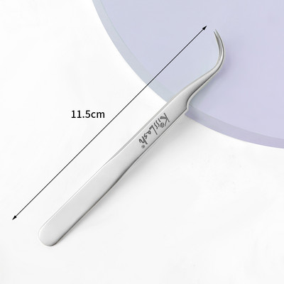 Szempillahosszabbító csipesz klasszikus szempillákhoz Easy Fan Lash Russian Volume Eyelashes Nagy pontosságú csipesz egyedi logó