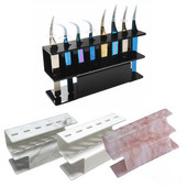 6/8 rupa Akrilna pinceta za pohranu trepavica Držač za pohranu Prijenosna izdržljiva pinceta Stalak Polica Pribor za nadogradnju trepavica Alati za šminkanje