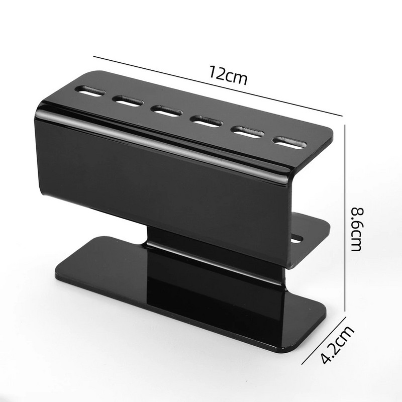 6/8 rupa Akrilna pinceta za pohranu trepavica Držač za pohranu Prijenosna izdržljiva pinceta Stalak Polica Pribor za nadogradnju trepavica Alati za šminkanje