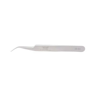 Vetus szempilla csipesz Profissional For 3D Volumn Eyelash Extension Stainless Fan Lashes Csipesz Kiváló Closure Smink eszköz