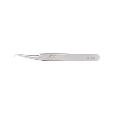 Vetus szempilla csipesz Profissional For 3D Volumn Eyelash Extension Stainless Fan Lashes Csipesz Kiváló Closure Smink eszköz