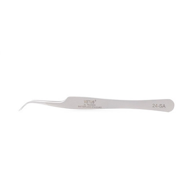 Vetus szempilla csipesz Profissional For 3D Volumn Eyelash Extension Stainless Fan Lashes Csipesz Kiváló Closure Smink eszköz