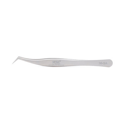 Vetus szempilla csipesz Profissional For 3D Volumn Eyelash Extension Stainless Fan Lashes Csipesz Kiváló Closure Smink eszköz